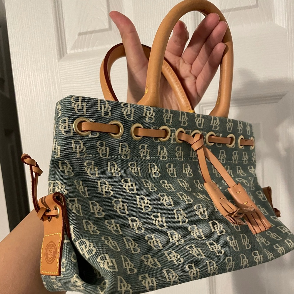 Dooney & Bourke mini tassel purse